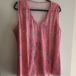 Pink Sleeveless Women's Top New Never Worn